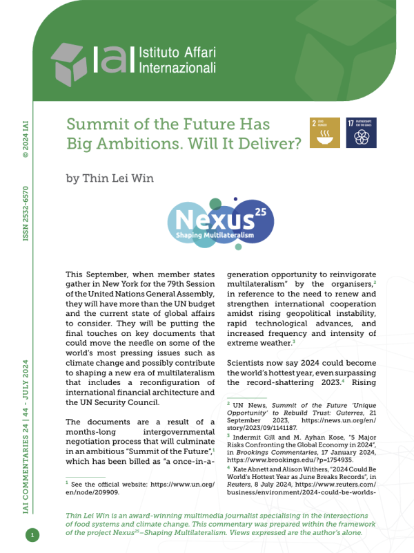 Summit of the Future Has Big Ambitions. Will It Deliver?